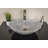 Eden Bath 13'' Brown/Black Stone Oval Bathroom Sink