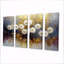 Harmonie de pissenlit doré - art mural pissenlit - décoration murale traditionnelle-12604980-12604977