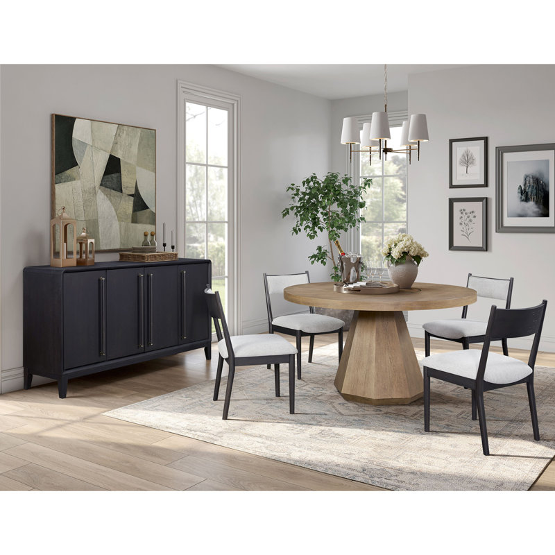 Round Dining Table With Lazy Susan