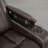 Genuine Leather Triple Motor Power Recliner with Power Headrest and power lumbar-122120647