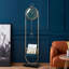 Horloge moderne avec panier de rangement