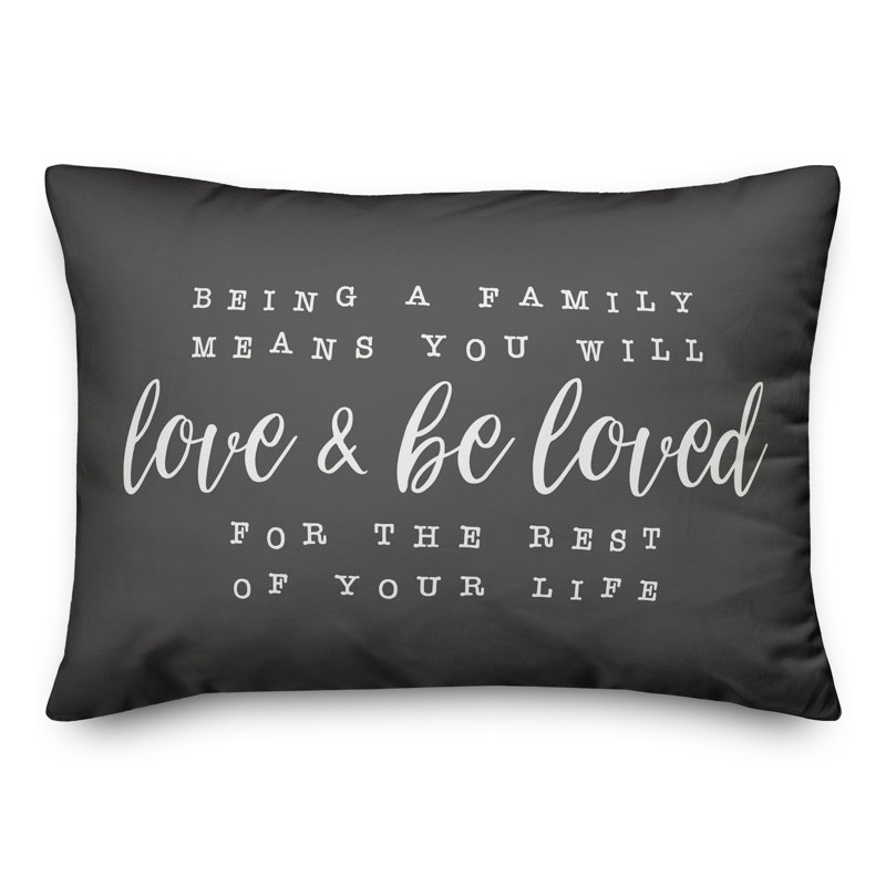 Coussin intérieur / extérieur Love And Be Loved