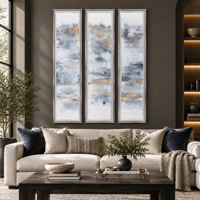 Toledo 3-Piece Abstract Canvas Wall Art Set
