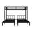 Twin Over Twin   Twin Bunk Beds For 3, Twin XL Over Twin   Twin Bunk Bed Metal Triple Bunk Bed, Black