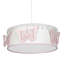 Papillon 1 - Light Pink Drum Pendant