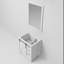 Meuble-lavabo simple l 30 po x P 22 po et miroir 28 po Marsyas-308453345