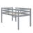 Twin Raised Loft Bed With Ladder-61052258