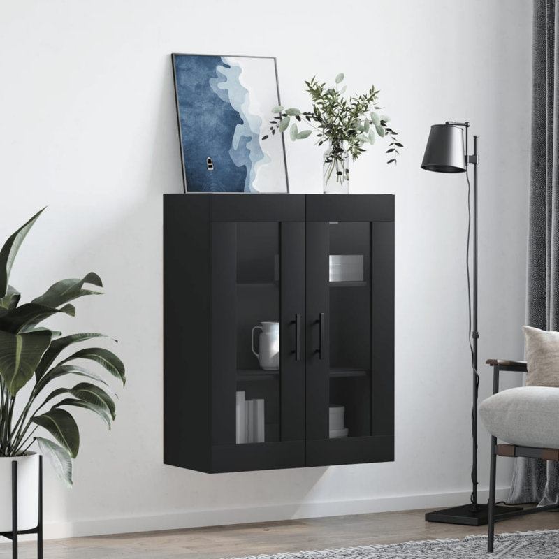 Laurinburg Bathroom Cabinet, Black