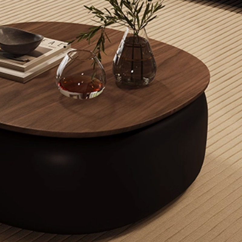 Table basse rétro de style niche haut de gamme, Noir