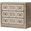 Commode 3 tiroirs Akia