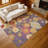 Machine Washable Indoor/Outdoor Chantille ACN2293 Floral Rug-357662835