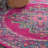 Abbate Oriental Fuchsia Pink Area Rug-1736157320