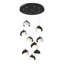 Brooklyn 9 - Light Cluster Geometric Pendant-71266865-71266876-71266883
