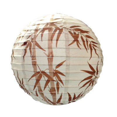 40 cm H Round Paper Pendant Shade ( Clip On )
