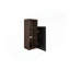 Charmante armoire de salle de bain murale avec textures élégantes et rangement intelligent