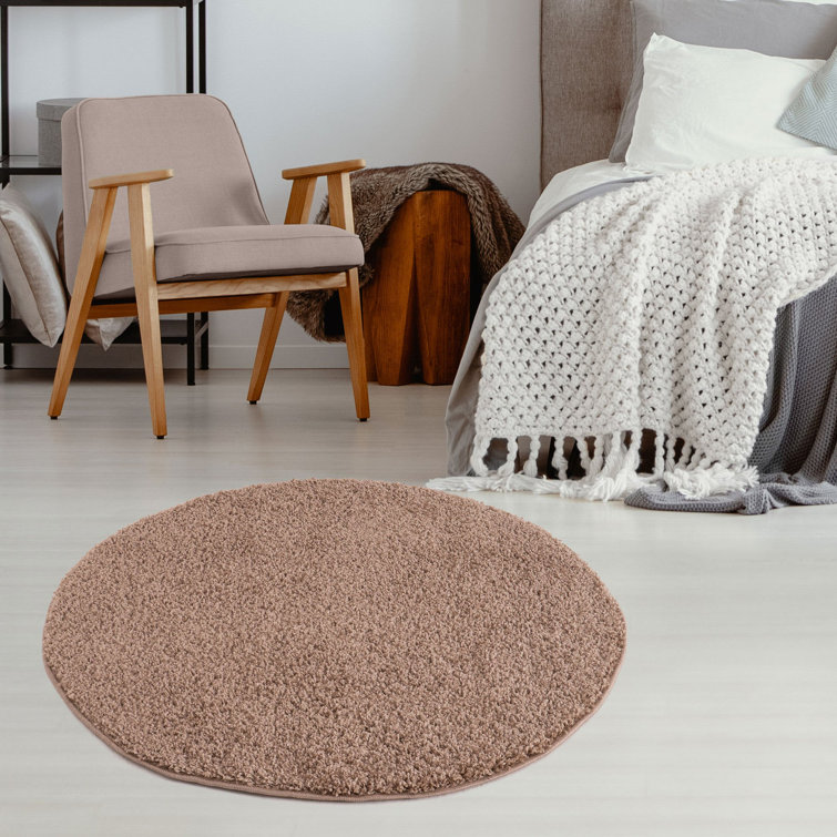 Myshaggy Collection Rugs Solid Design in Beige