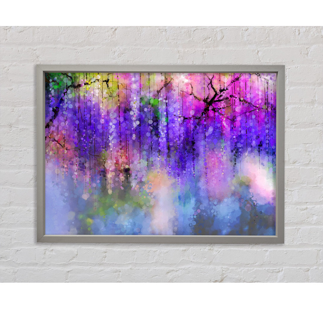 Willow Tree Sparkle - Einzelner Bilderrahmen Kunstdrucke auf Leinwand