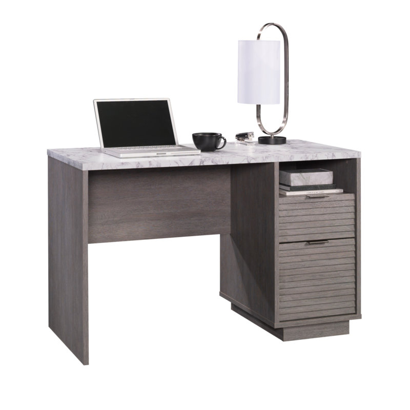 Bureau, finition gris moyen