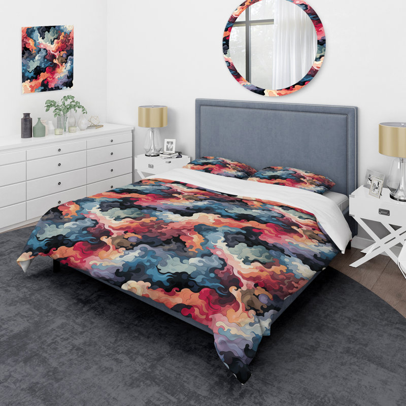 Ensemble de housse de couette Celestial Disguise, Housse de couette pour très grand lit et 2 très