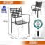 Tashania Stacking Patio Dining Armchair