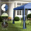Height Adjustable Pop Up Canopy Tent,Instant Gazebo,Screen House Room With Carry Bag-125979982