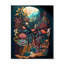 Jefferys - Horloge murale florale-970772259