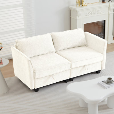 Jukka Upholstered 66'' Loveseat