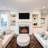28" Infrared Electric Fireplace Insert with Touch Panel & Crackling Sound