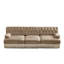 Canapé Chesterfield en velours de 106 po avec jupe à franges-1947101961-1947101963