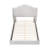 Evonna Upholstered Wingback Bed