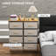 80 cm W Chest of 8 Drawers