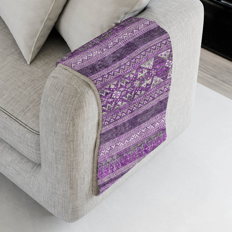 Jeté Sherpa ASB714 Southwest Addison, Mauve