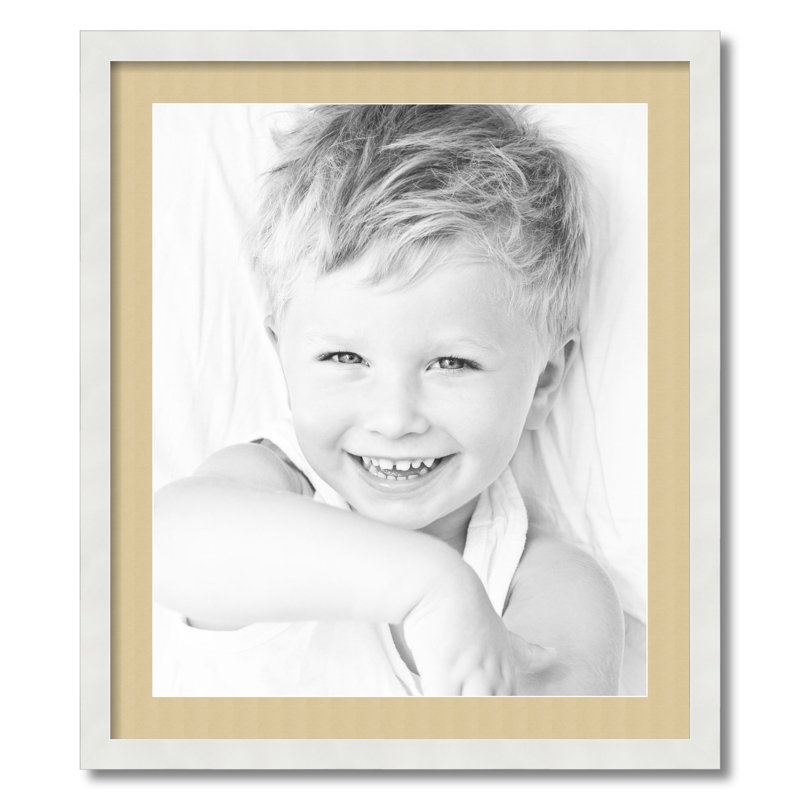 Cadre pour photo simple 20 "x 24" en bois mat, Chuchotement vert