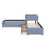 Lit plateforme simple avec rangement