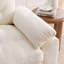 Fauteuil de loisir, fauteuil inclinable double, dossier réglable manuellement, accoudoirs rembourrés, port de charge USB latéral et support pour téléphone, livré avec un repose-pieds de rangement assorti-831470751