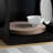 Circle Design Comfortable Pet End Table With Removable Mat In Red Cocoa