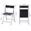 Ensemble de chaises pliantes en plastique Margrith