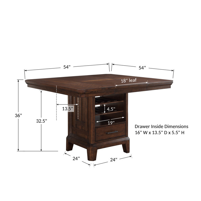 Ealy Extendable Dining Table