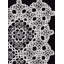 Plateau de table floral 100% coton