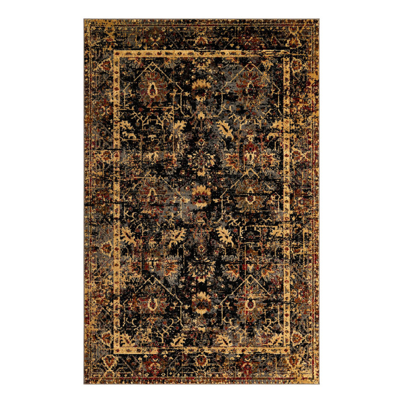 Alameda Abstract Indoor Rug, Rectangle 5'3" x 8'