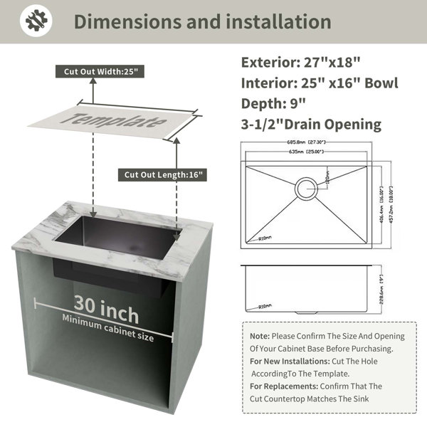 Dimensions du produit