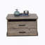 Table basse en bois de pin rustique avec rangement spacieux et conception durable pour des salons confortables-1903609325