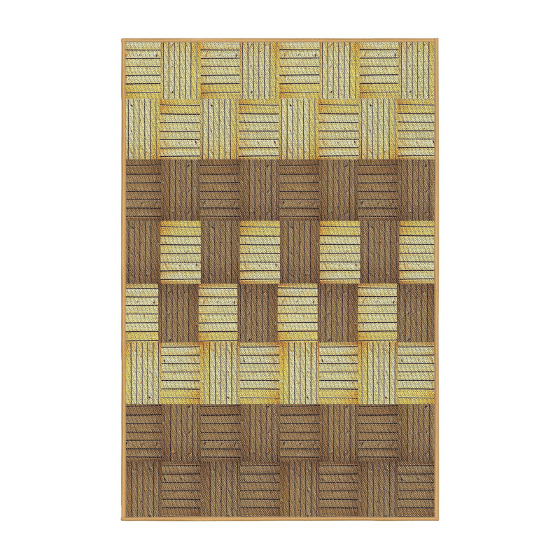 Abstract Indoor Rug, Rectangle 5' x 7'