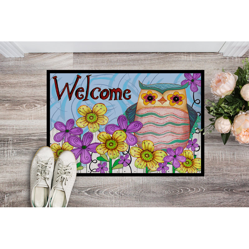Wampum Non-Slip Outdoor Doormat, Rectangle 2' x 3'