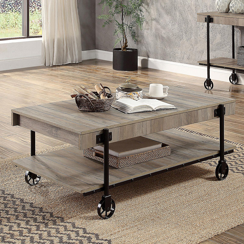 Table basse style industriel 1pc