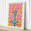 Symmetrical Bloom Botanical - Wrapped Canvas-840574227-840574229