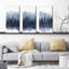 Indigo Forest - ensemble de 3 reproductions d'art sur toiles tendues-1222009603