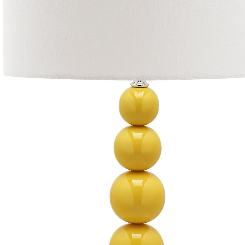 Rimini Metal Table Lamp, Yellow