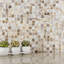Conchella Square Natural 12" x 12" Natural Shell Mosaic Tile