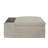 Betts Boucle Fabric Storage Ottoman With Table And Casters-291732840